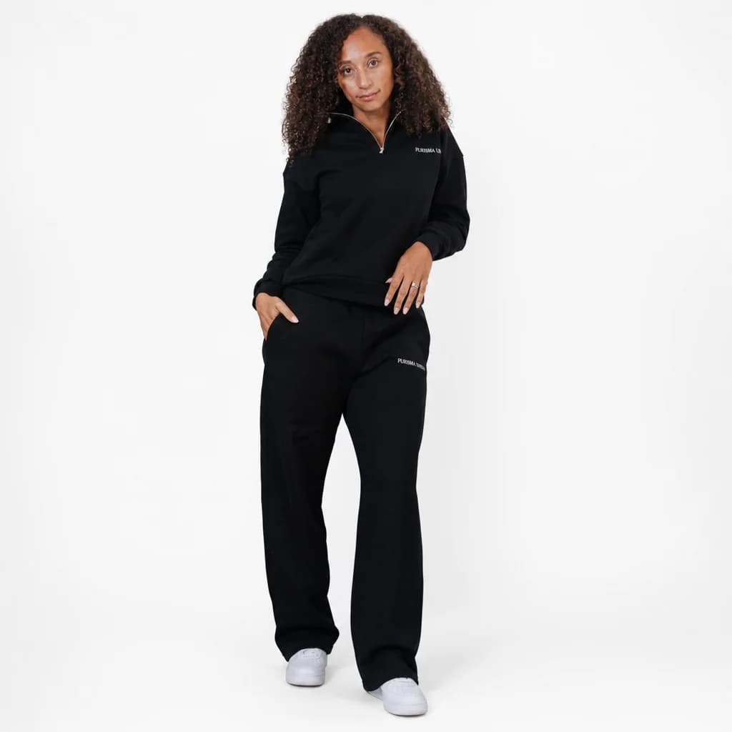 FURISMA UNIVERSE quarter-zip set in a bright editorial space